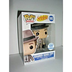 Funko Pop Television - Seinfeld - Kramer Good Cop (#1093, Funko Exclusive,New)